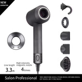 Professinal Leafless Hair Dryer Negative Lon Hair Care Quick Dry Home Powerful Hairdryer Constant 200 Million Anion Blow Dryer