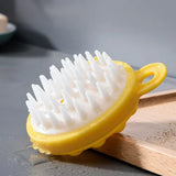 Newest Scalp Scrubber Shampoo Brush Massager Clean Scalp Comb Hair Washing Brush Scalp Exfoliator Brush Head Scrubber Tools