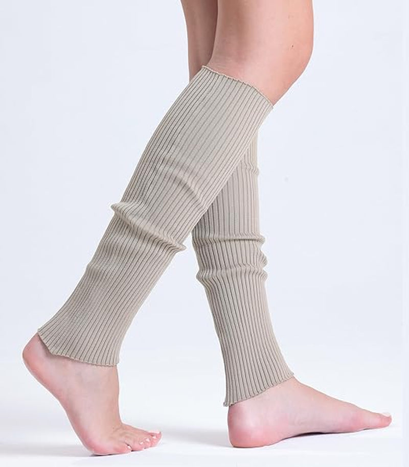 1 Pair - Knitted Leg Warmers Retro Style Knitted Retro Baggy Leg Warmer Boot Socks