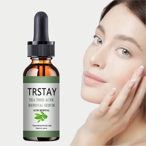 Acne Treatment Face Serum Tea Tree Oil Essence Moisturizing Shrink Pores Acne Facial Serum Korean Skin Care Products