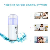 USB Mist Facial Sprayer Humidifier Rechargeable Nebulizer Face Steamer Moisturizing Beauty Instruments Face Skin Care Tools