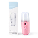 USB Mist Facial Sprayer Humidifier Rechargeable Nebulizer Face Steamer Moisturizing Beauty Instruments Face Skin Care Tools